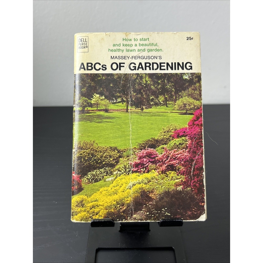 The ABCs of Gardening‎ Massey-Ferguson Vintage Farming Garden Guide Book 1964